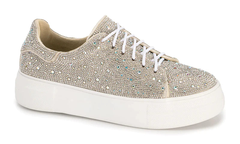 Bedazzle Clear Rhinestone Sneaker 8